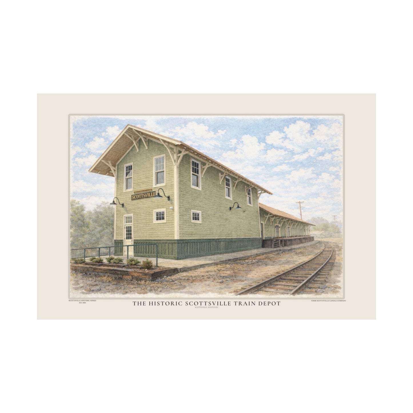 The Historic Scottsville Train Depot | Scottsville, Kentucky