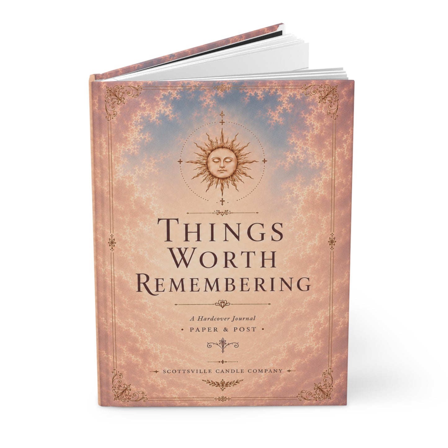 Things Worth Remembering Hardcover Journal