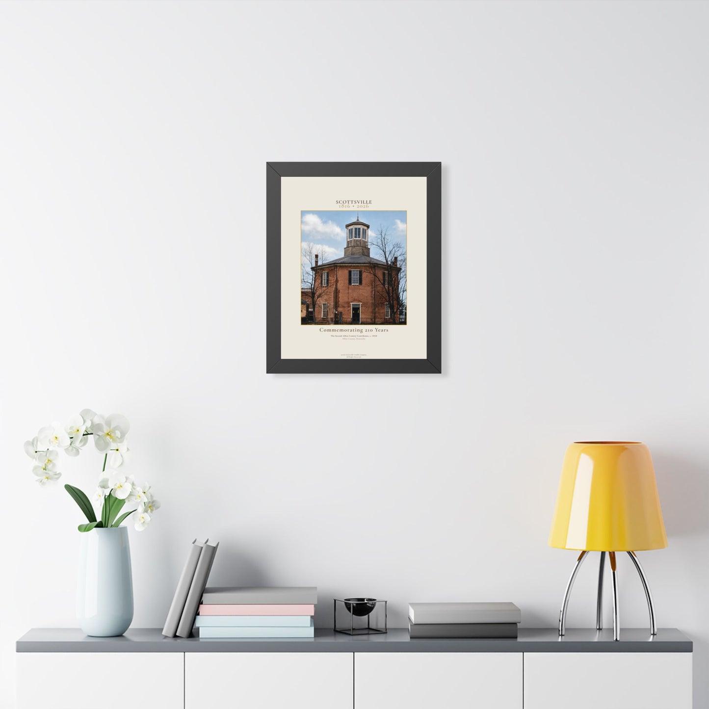 Scottsville, Kentucky 1816–2026 | Limited Framed Edition