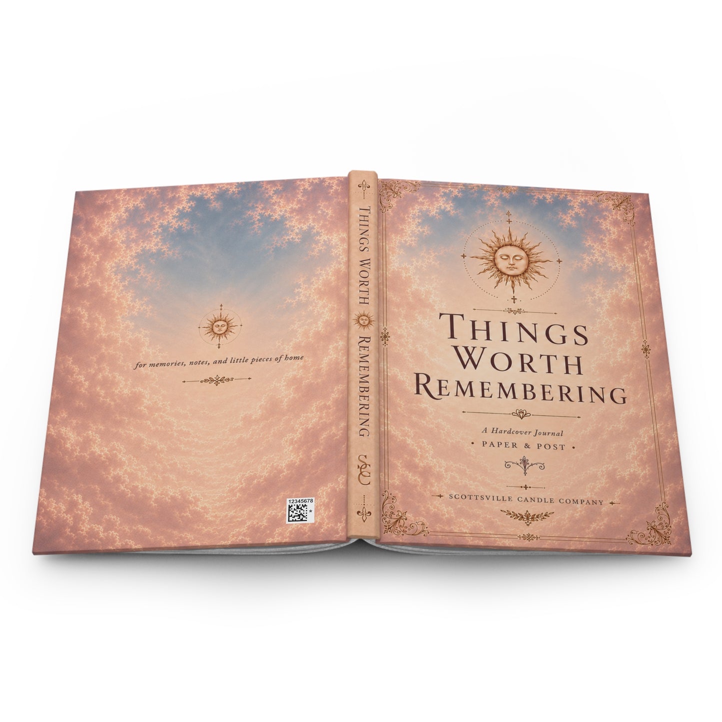Things Worth Remembering Hardcover Journal