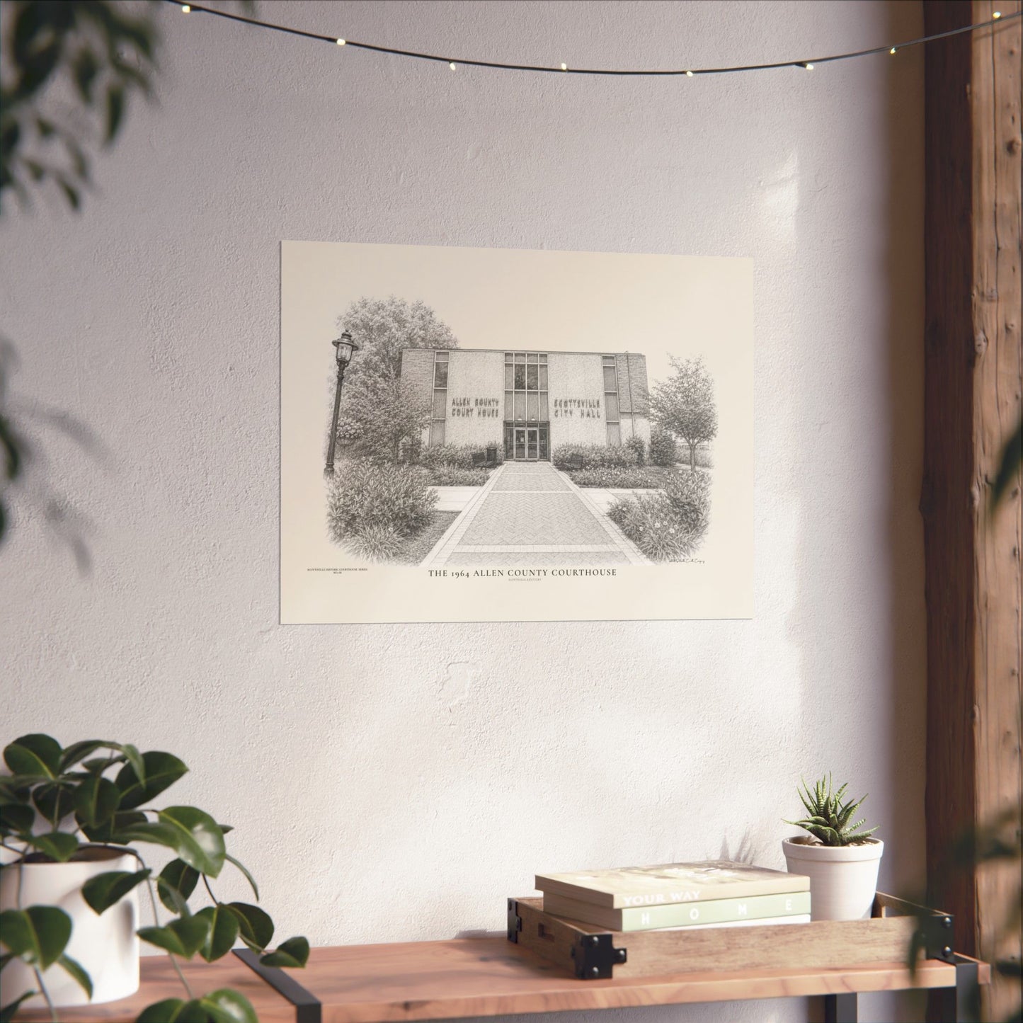 The 1964 Allen County Courthouse | Museum-Quality Architectural Print