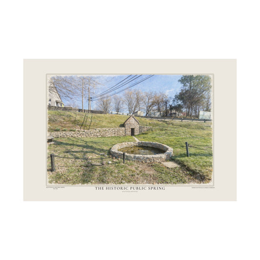 The Historic Public Spring East Locust & South First Street — Scottsville, Kentucky