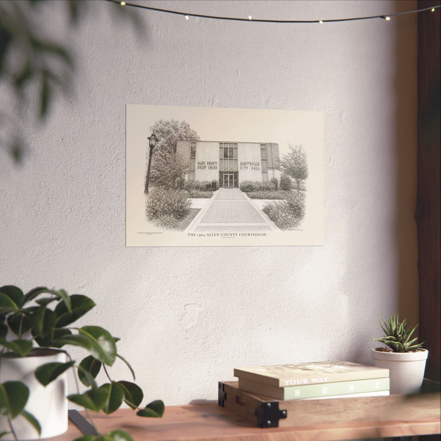 The 1964 Allen County Courthouse | Museum-Quality Architectural Print